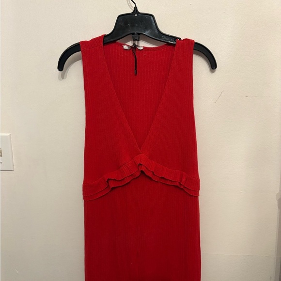 Zara Vibrant Red Jumpsuit - Picture 3 of 3